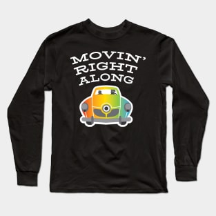 Movin' Right Along podcast logo Long Sleeve T-Shirt